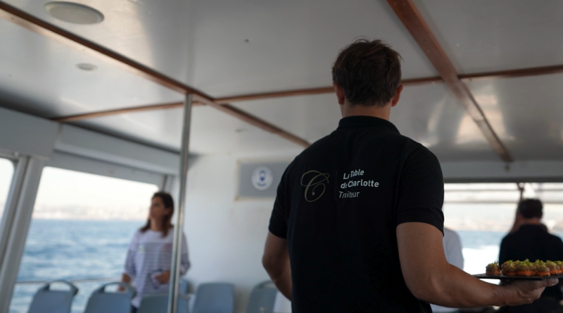 Vidéaste pour création et montage de vidéo de présentation d'un traiteur évènementiel à Marseille en PACA:  La Table de Charlotte